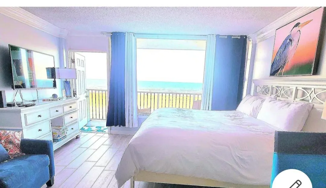 Direct Oceanfront With Balcony Apartment Daytona Beach 0*,